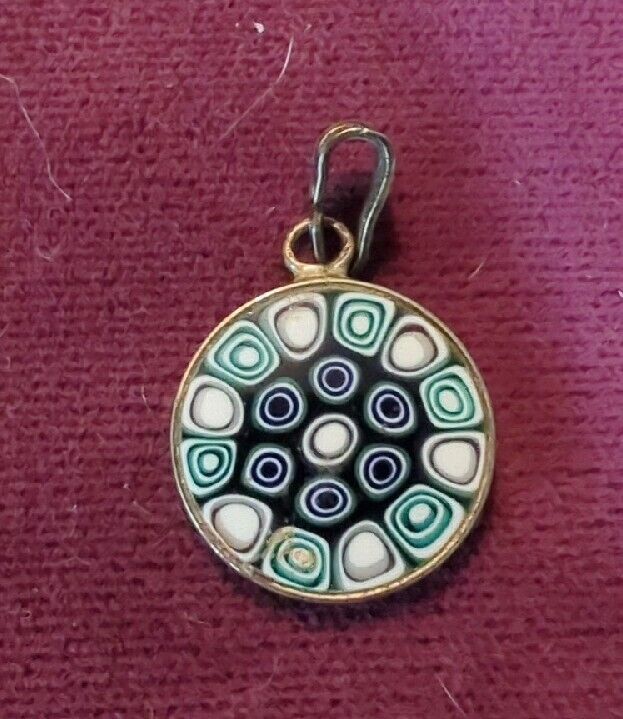 Mosaic Eye Sterling 925 Pendant Pendant