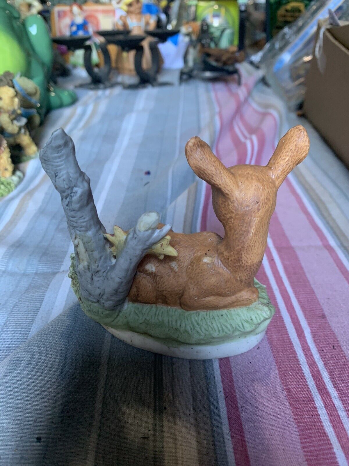 Baby Deer Ceramic Figurine