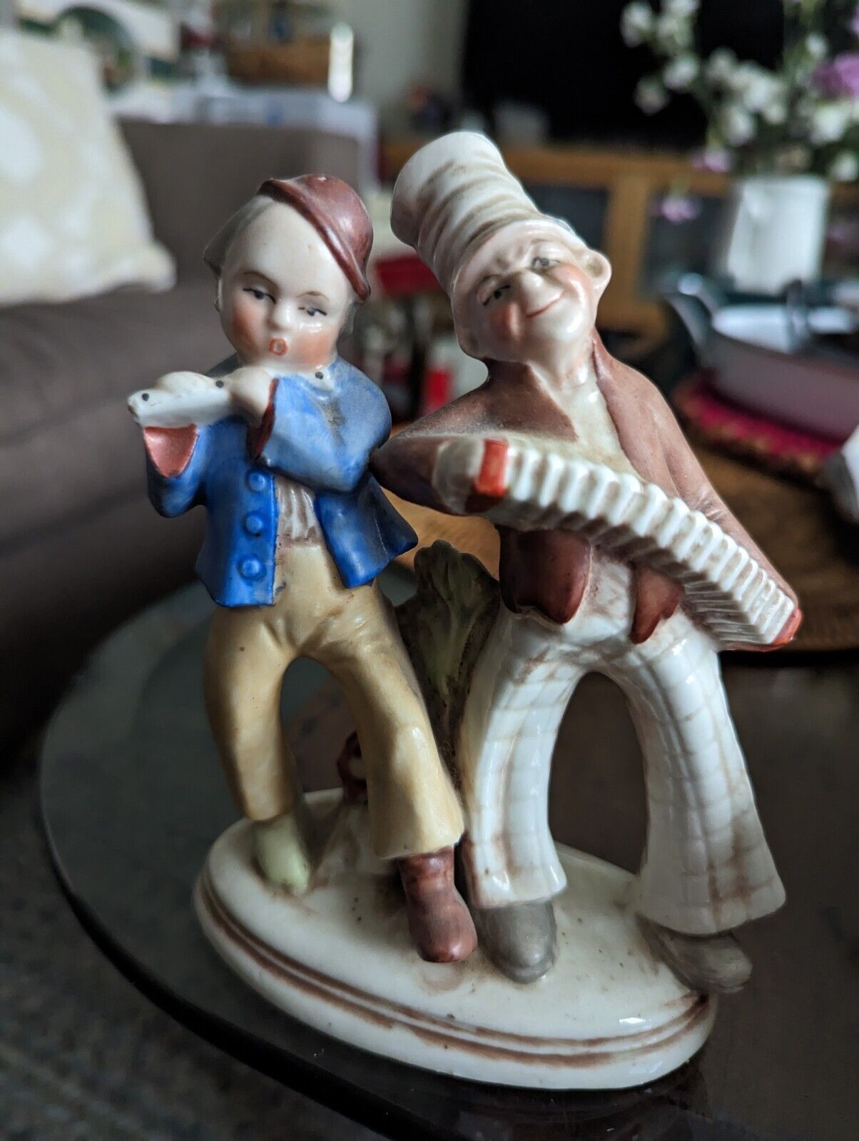 Vintage Musician Friends Figurine Made In Germany Numbered 20865