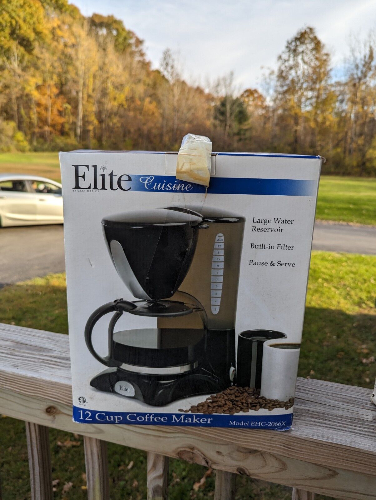 NIB Elite 12 CUP Coffee maker