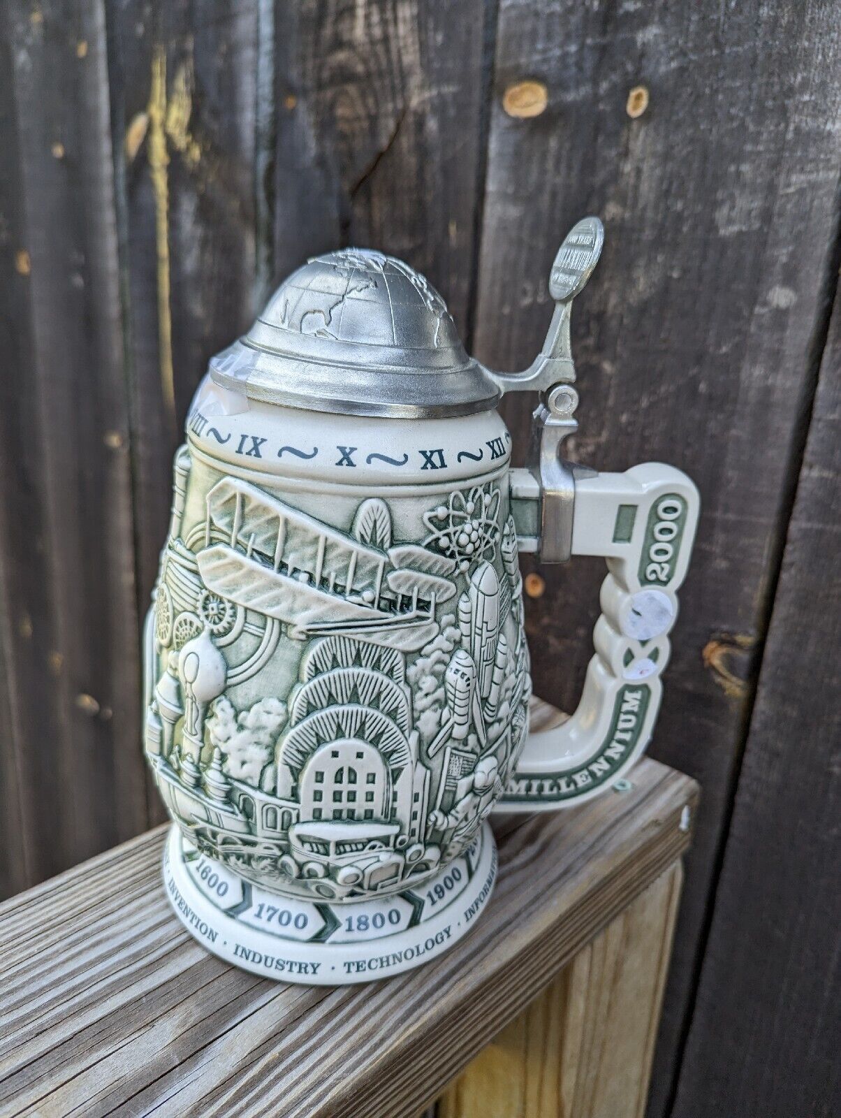 Avon Millennium 1000 Years Of History Collector’s Stein #79661