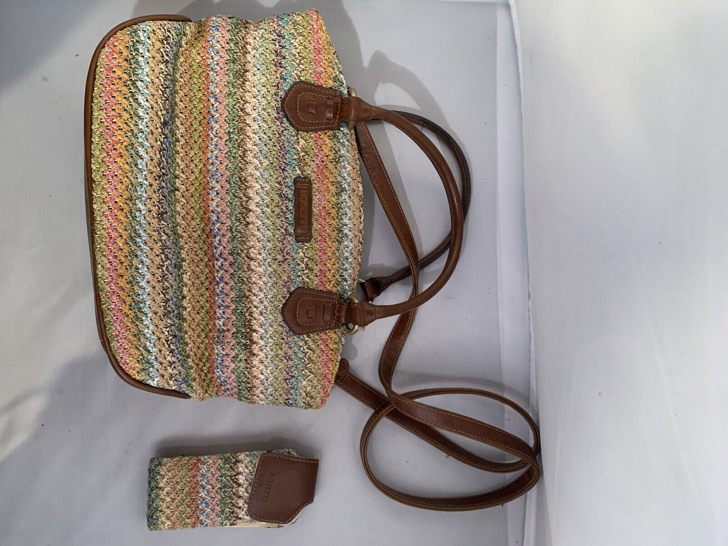 Vintage Rocetti Multicolored Purse