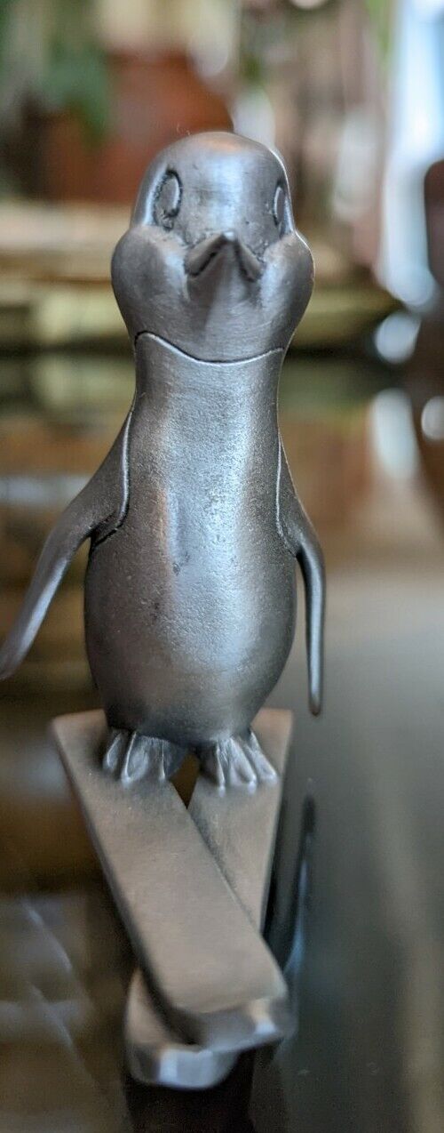 Vintage Hudson Pewter, Pinguine Figurine