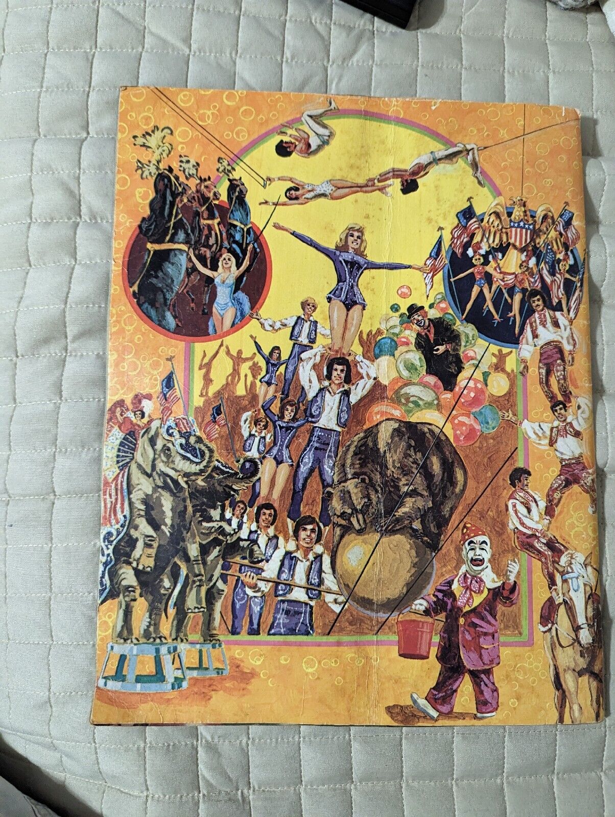 Ringling Bros. and Barnum & Bailey Circus 1976 Vintages Program 106 TH Edition