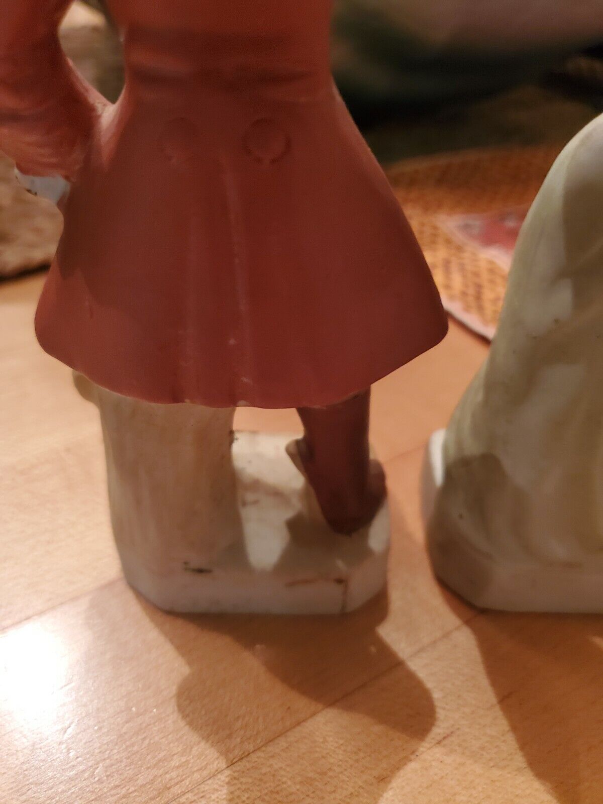 Vintage Hadson made in Occupied Japan Lady and Gentleman Tipping Hats Figurines