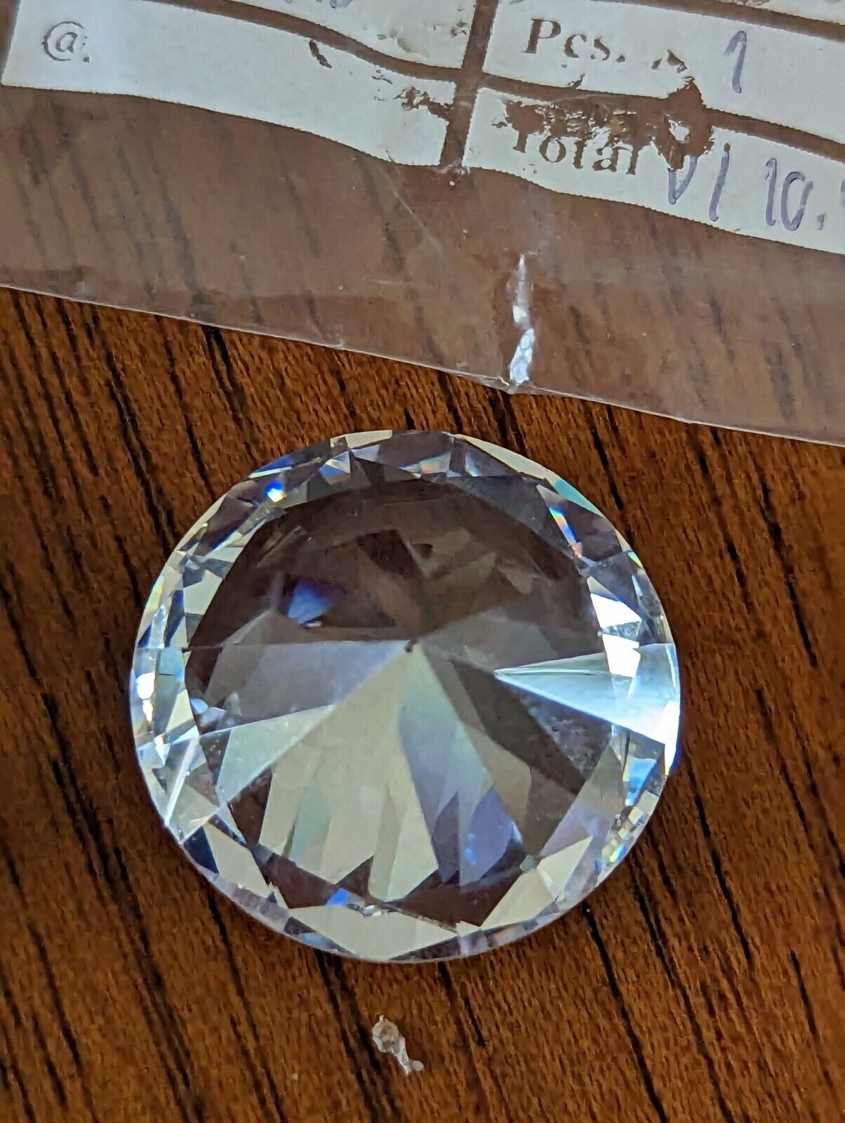 Matched Pair Of Round Lab White Diamonds 41 cts and 42 cts