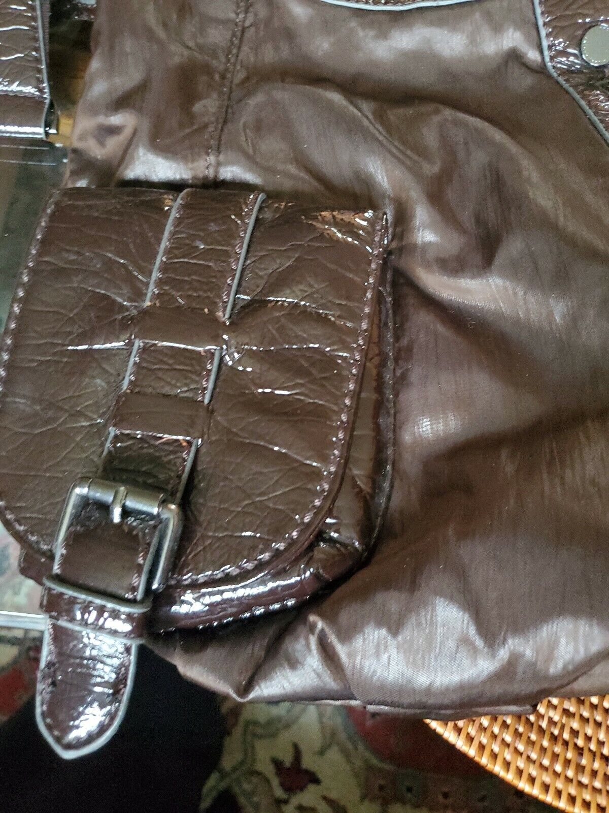 Hillary Radley Brown Sling Bag