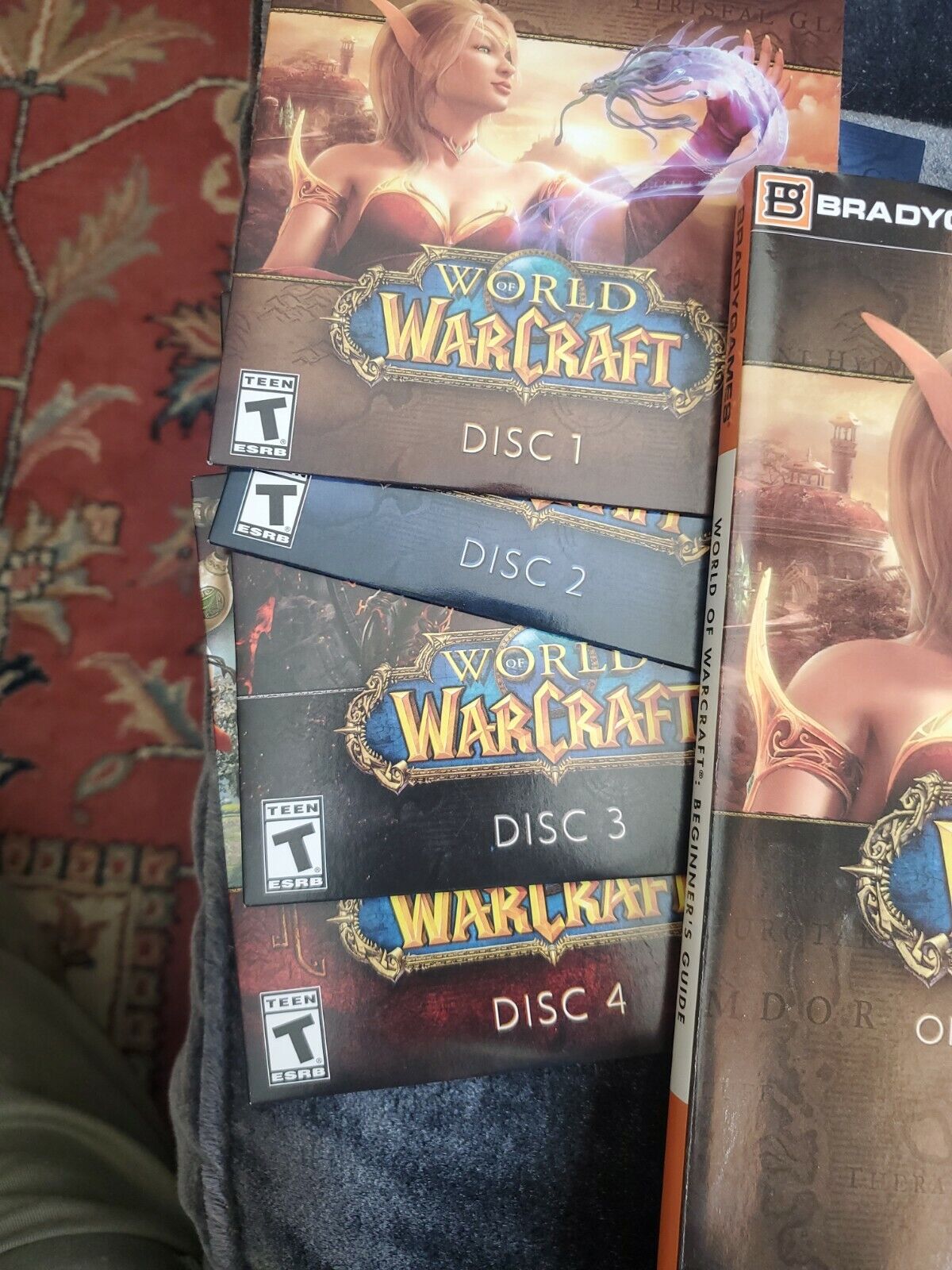 Vintage Blizzard Entertainment World Of WarCraft Computer Game