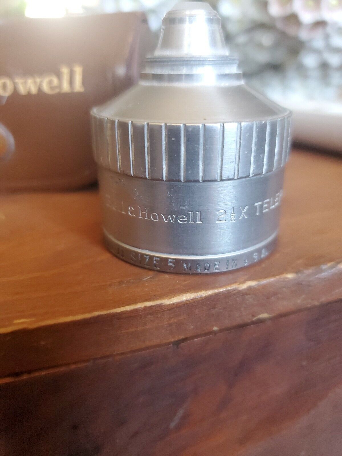 Vintage Bell & Howell 2 1/2 X Telephoto Viewer Made In USA