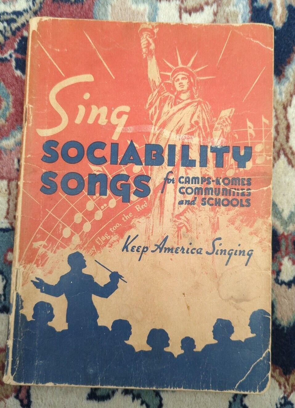 Sing Sociability Songs Sheet Music The Rodeheaver Hall-Mack Co. Used 1928