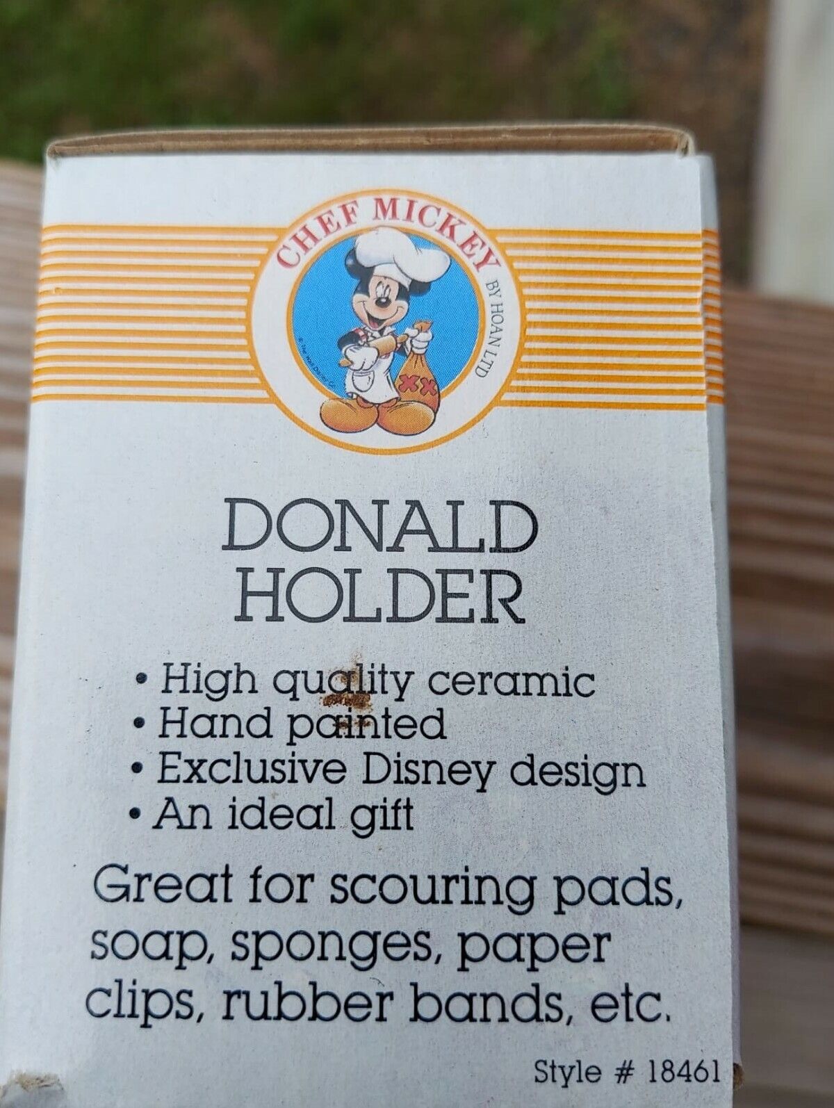 Cheff Mickey Disney Donald Duck Holder