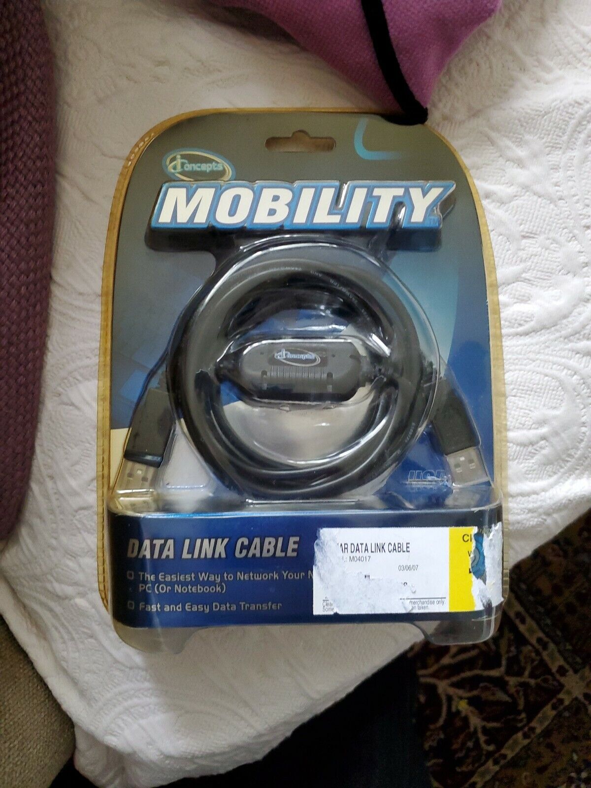 Iconcept Mobility Data Link Cable USB. Free shipping.