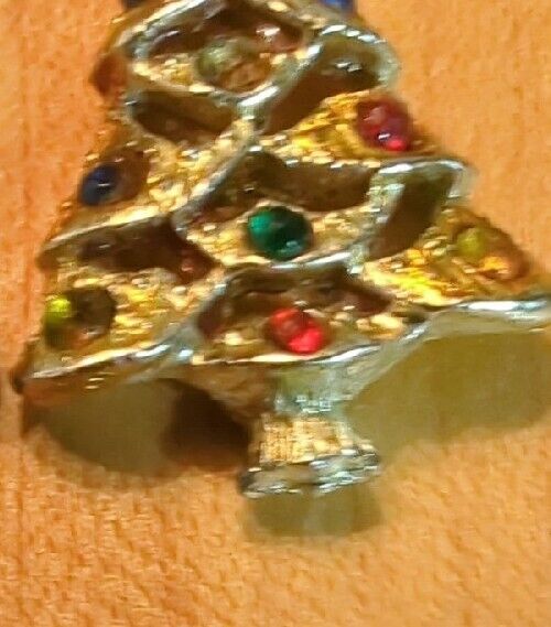 Two Vintage Christmas Trees Pendant