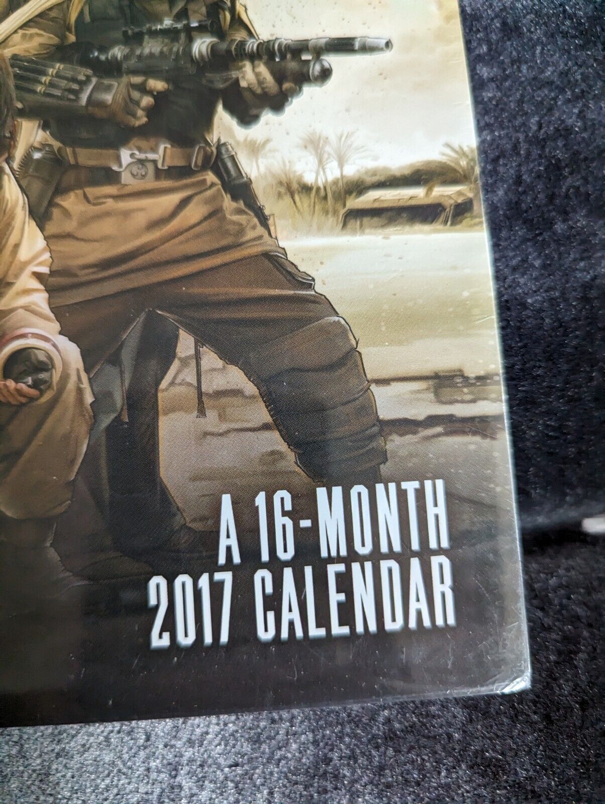 Dateworks Star Wars 16 Month 2017 Calendar New Sealed