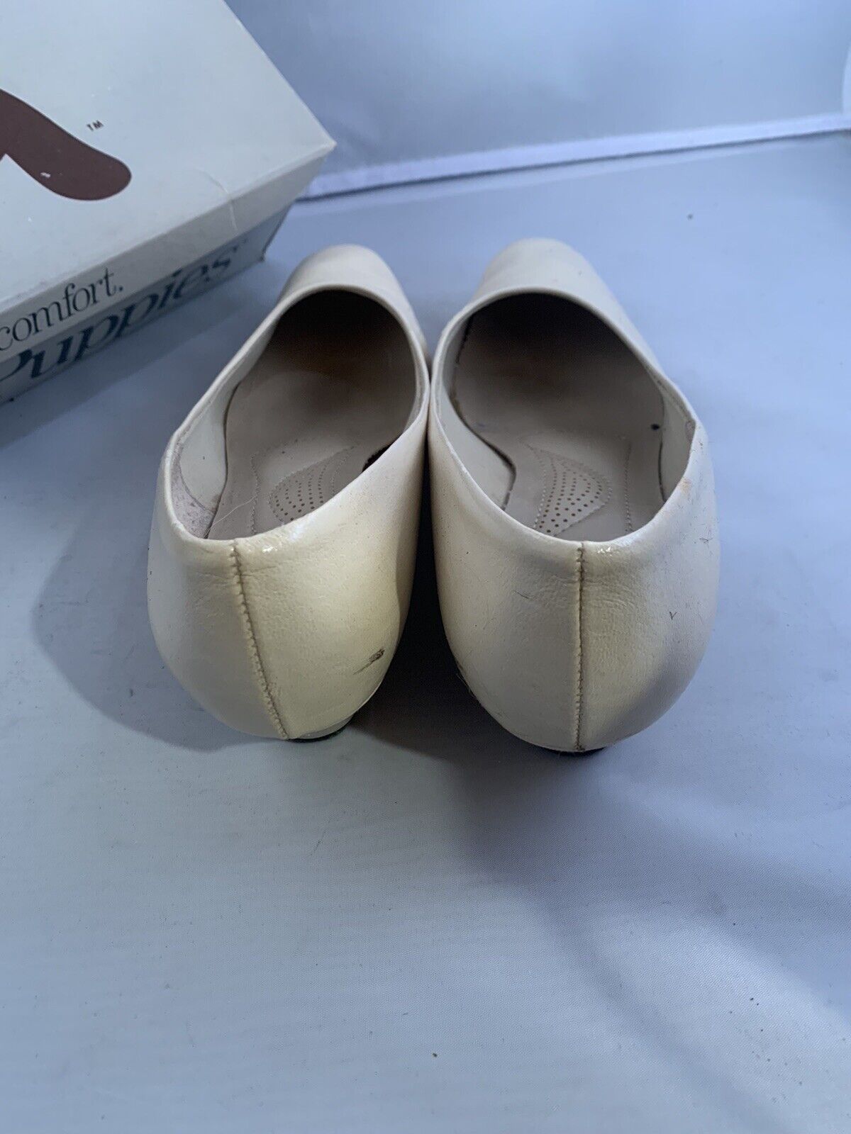 Hush Puppies White Womens Heels 8.5