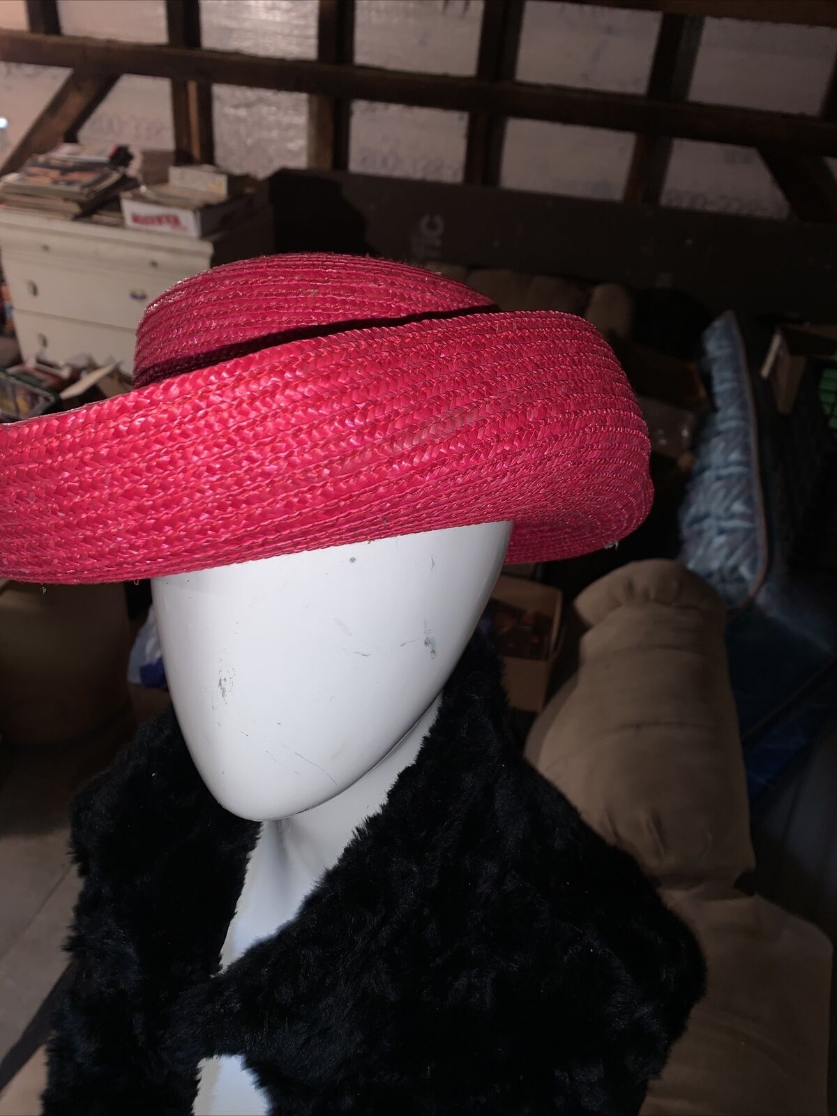 Vintage Xsetmar NY Red Hat