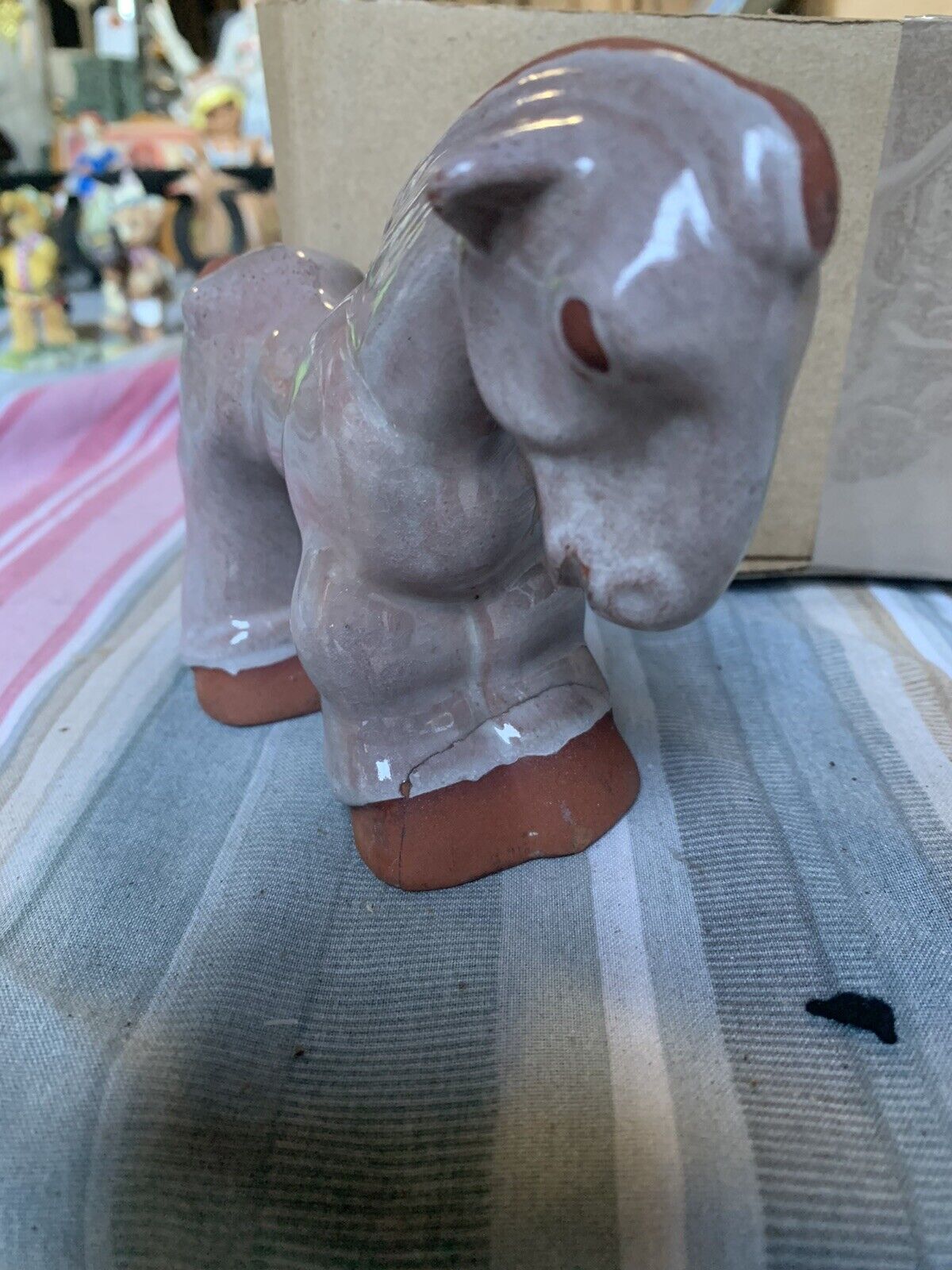 ceramic Donkey figurine