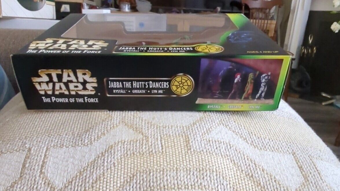 Hasbro 1997 Star Wars Power of the Force POTF Jabba the Hutt's Dancers NIB