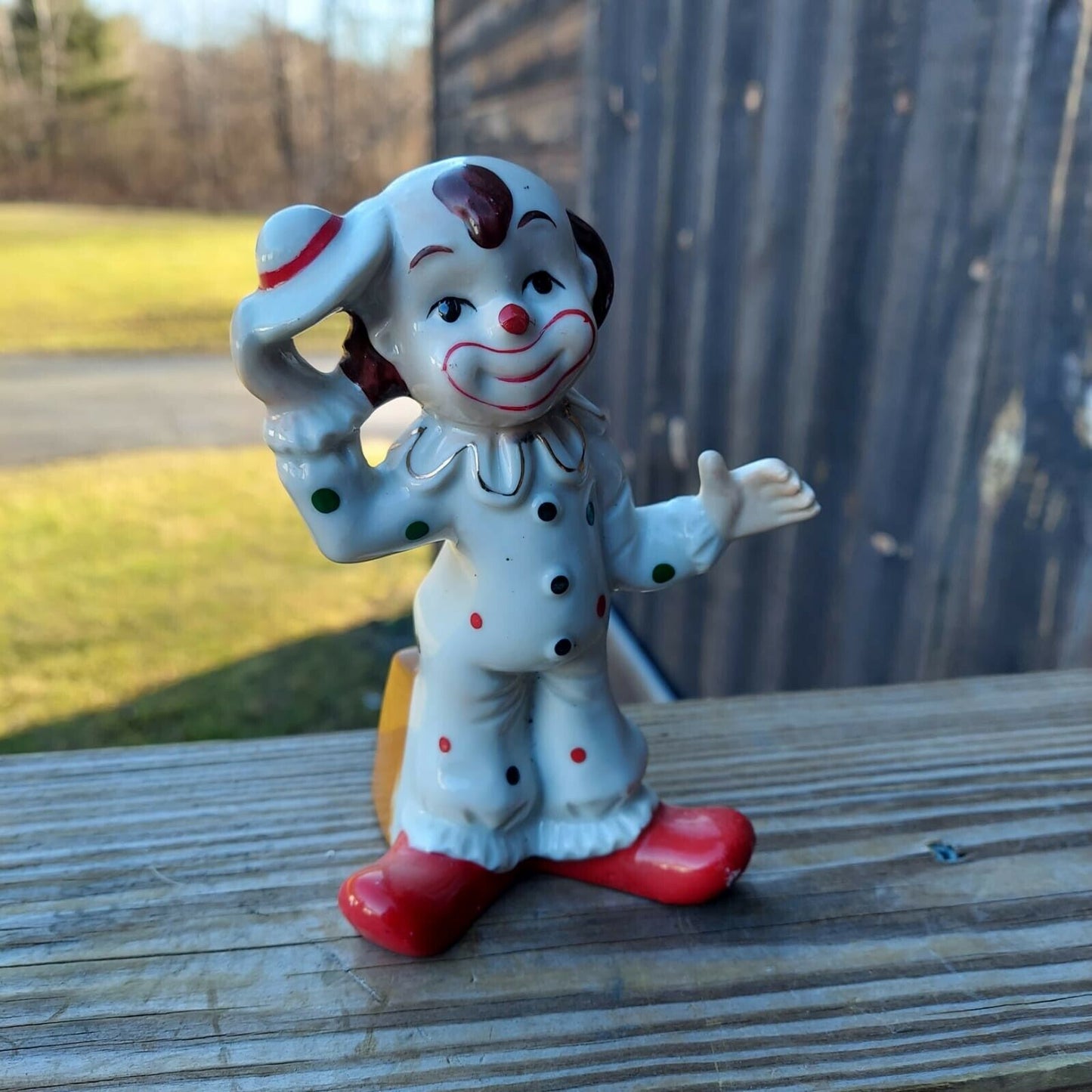 Vintage Porcelain Clown