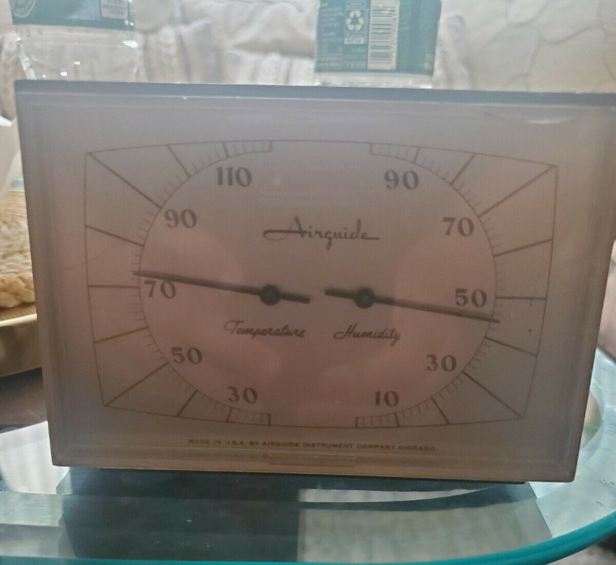 Vintage Airguide Temperature & Humidity Indicator