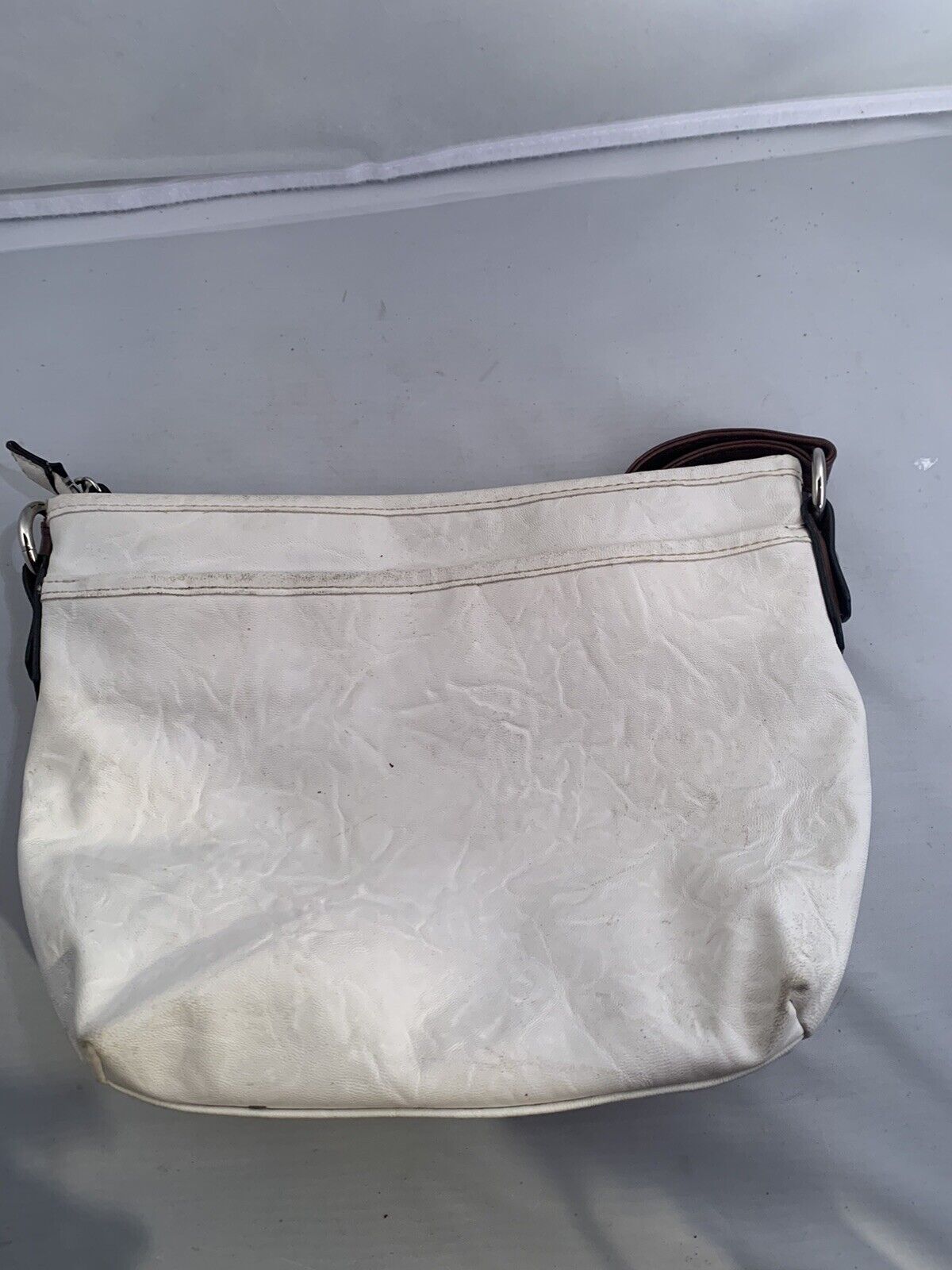 Rosetti White And Brown Purse