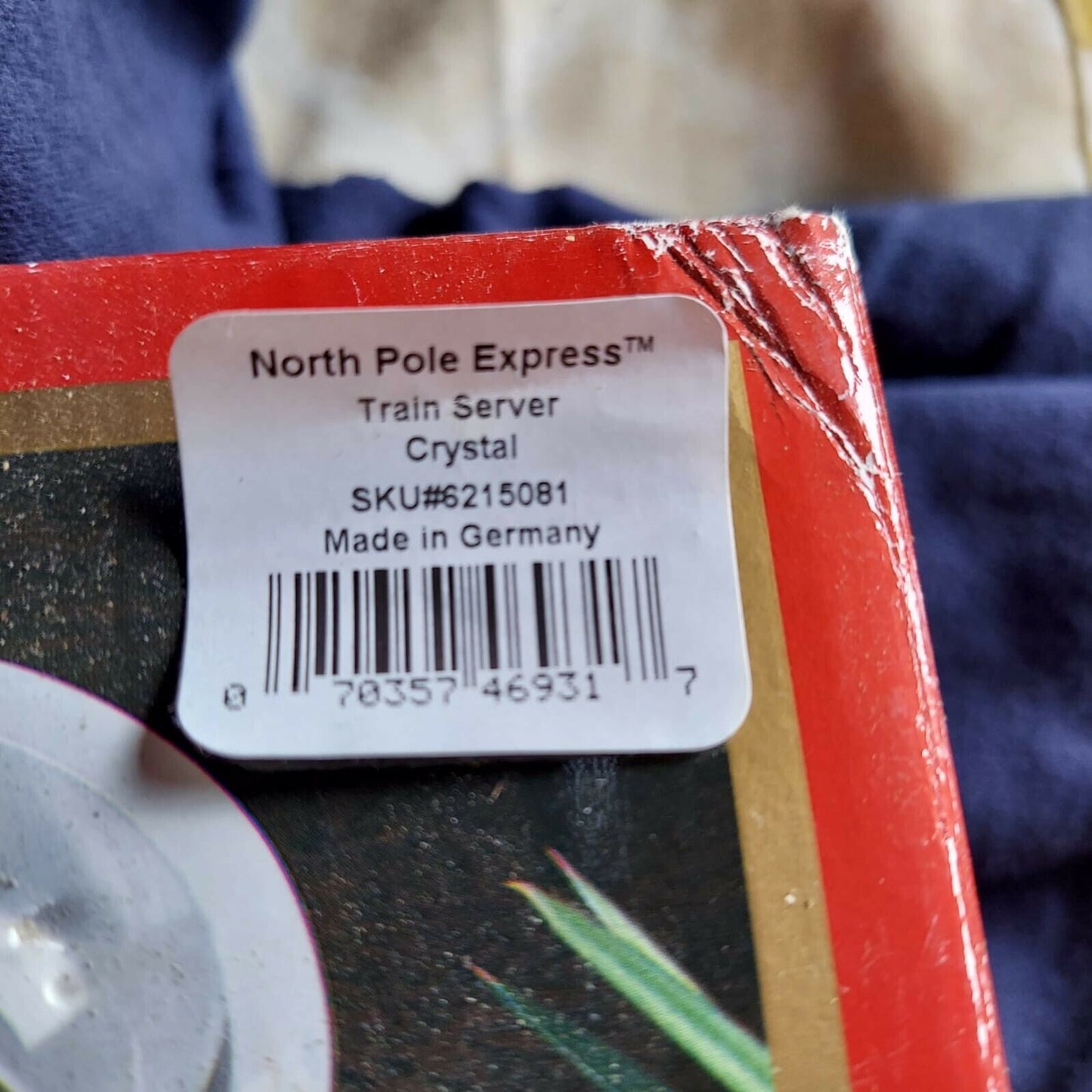 Gorham A Holiday Tradition North Pole Express 13.5" Train Server