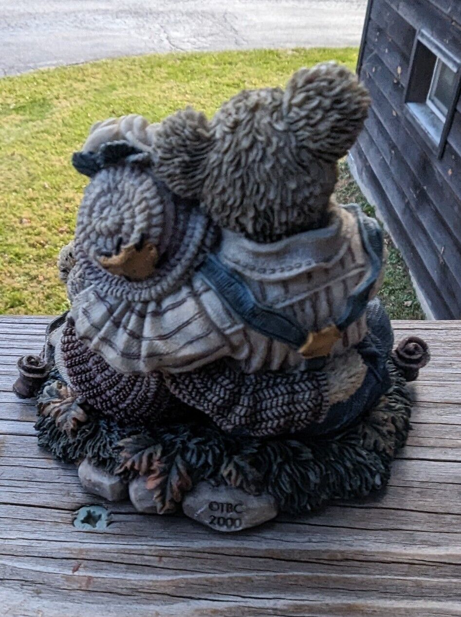 Boyds Bears & Friends Bearstone #228330 Henry & Sarah The Best in Yet to Come