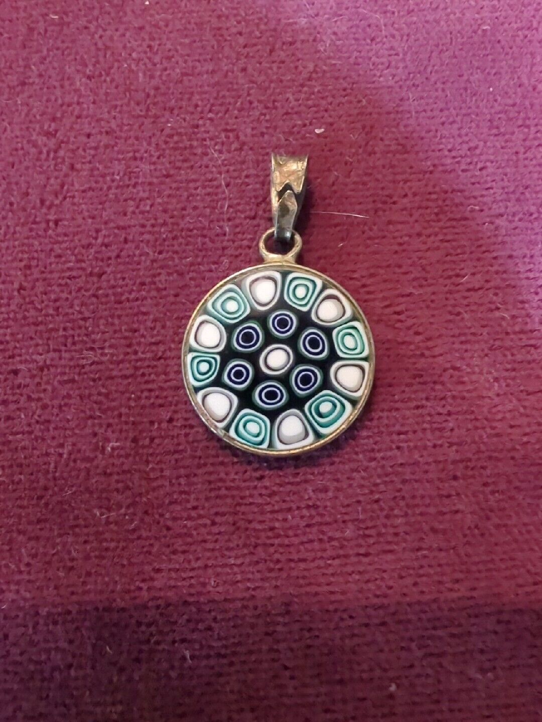 Mosaic Eye Sterling 925 Pendant Pendant