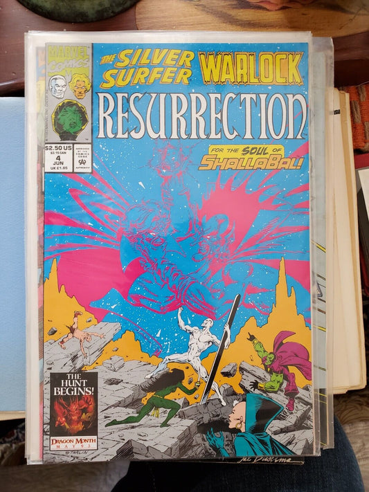 Marvel Comics Silver Serfur Warlock Resurrection Vol 1 Issue 4 1993