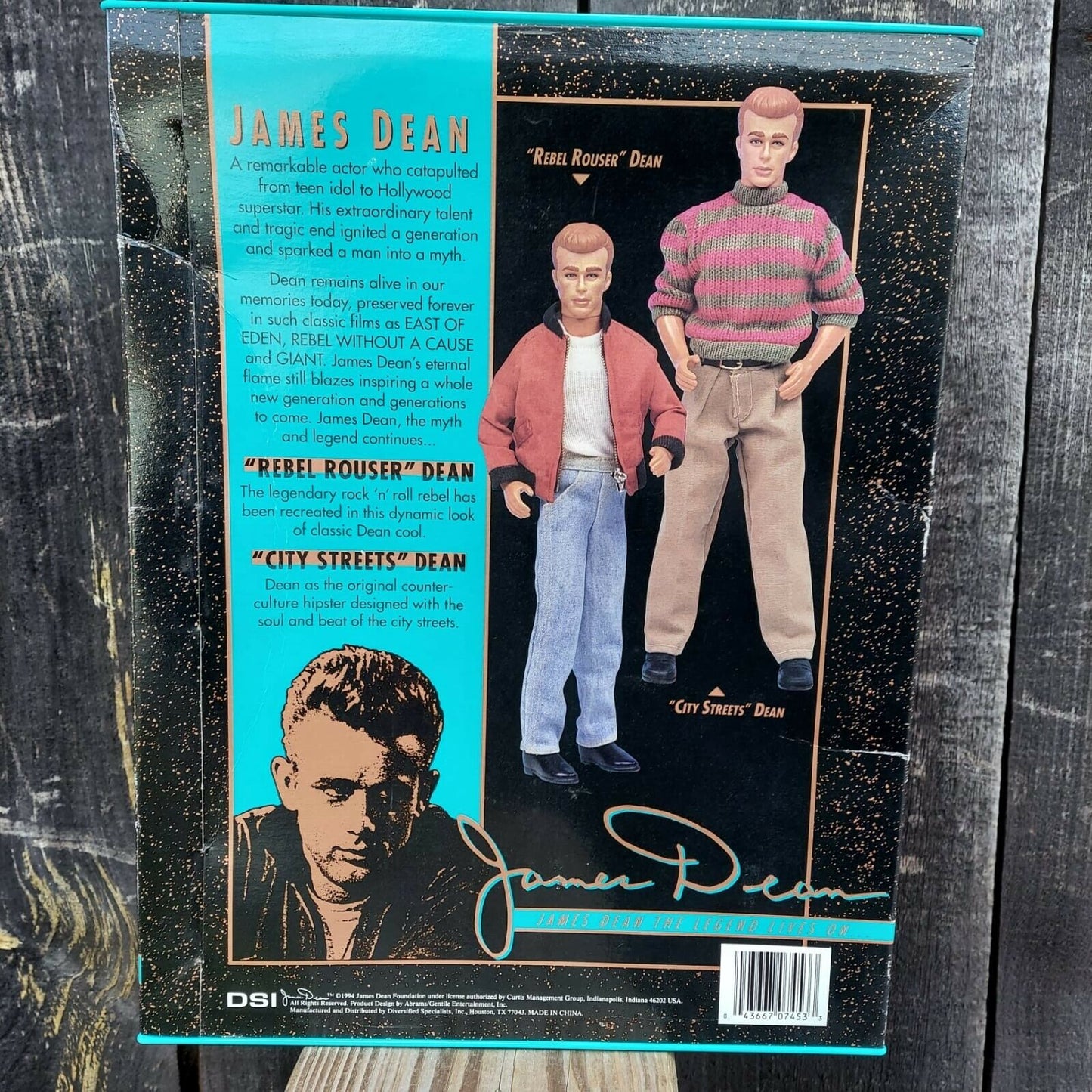 James Dean, City Streets (DSI, 07453) 1993 LImited Edition Doll new in box