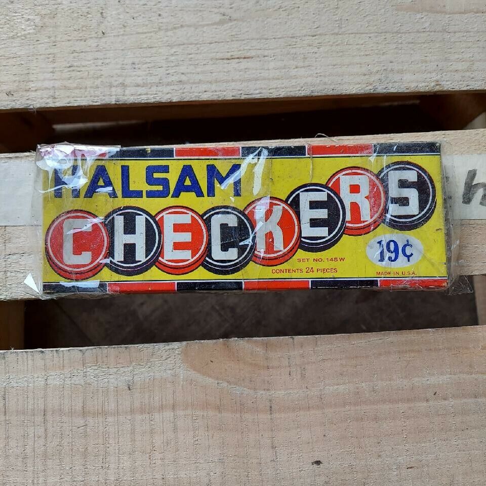 Vintage Halsam Checkers