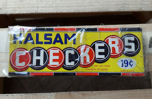 Vintage Halsam Checkers