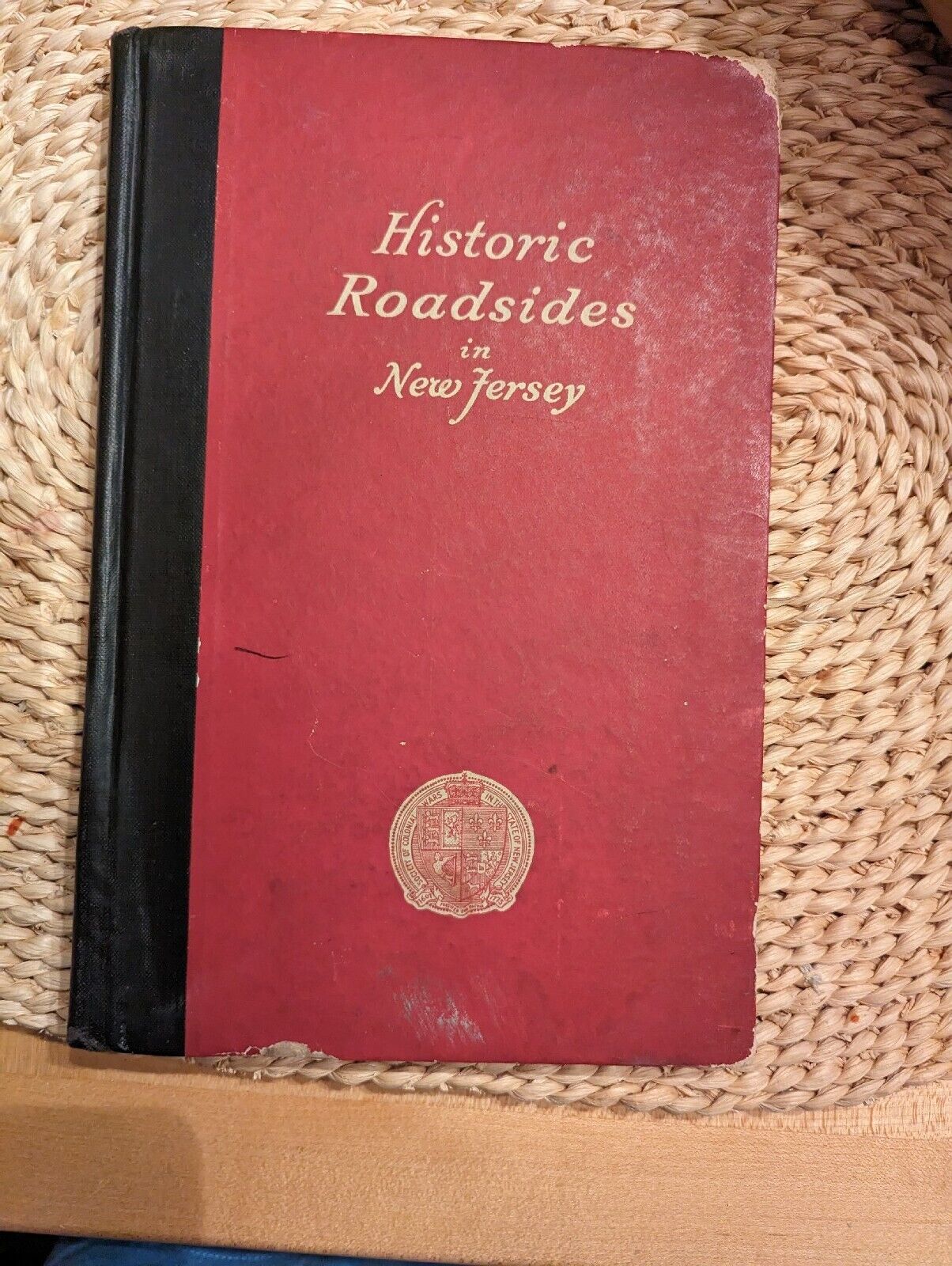 Historic Roadside in New Jersey 1928 History Book by Society of Colonial War N.J