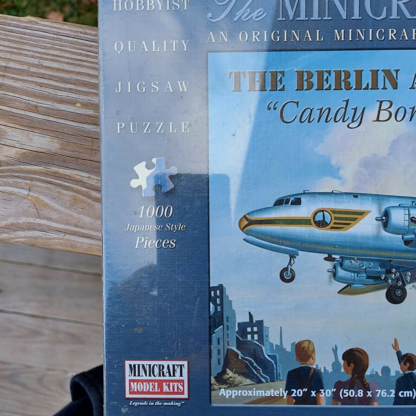 The Minicraft Collection 1000 pc Puzzle The Berlin Airlift "Candy Bomber" New