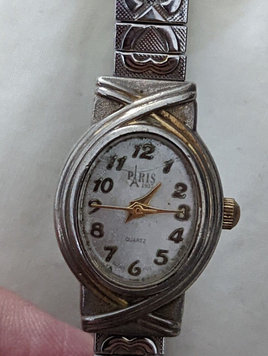 Paris 1937 Stainless Steel Quartz Analog Ladies Watch