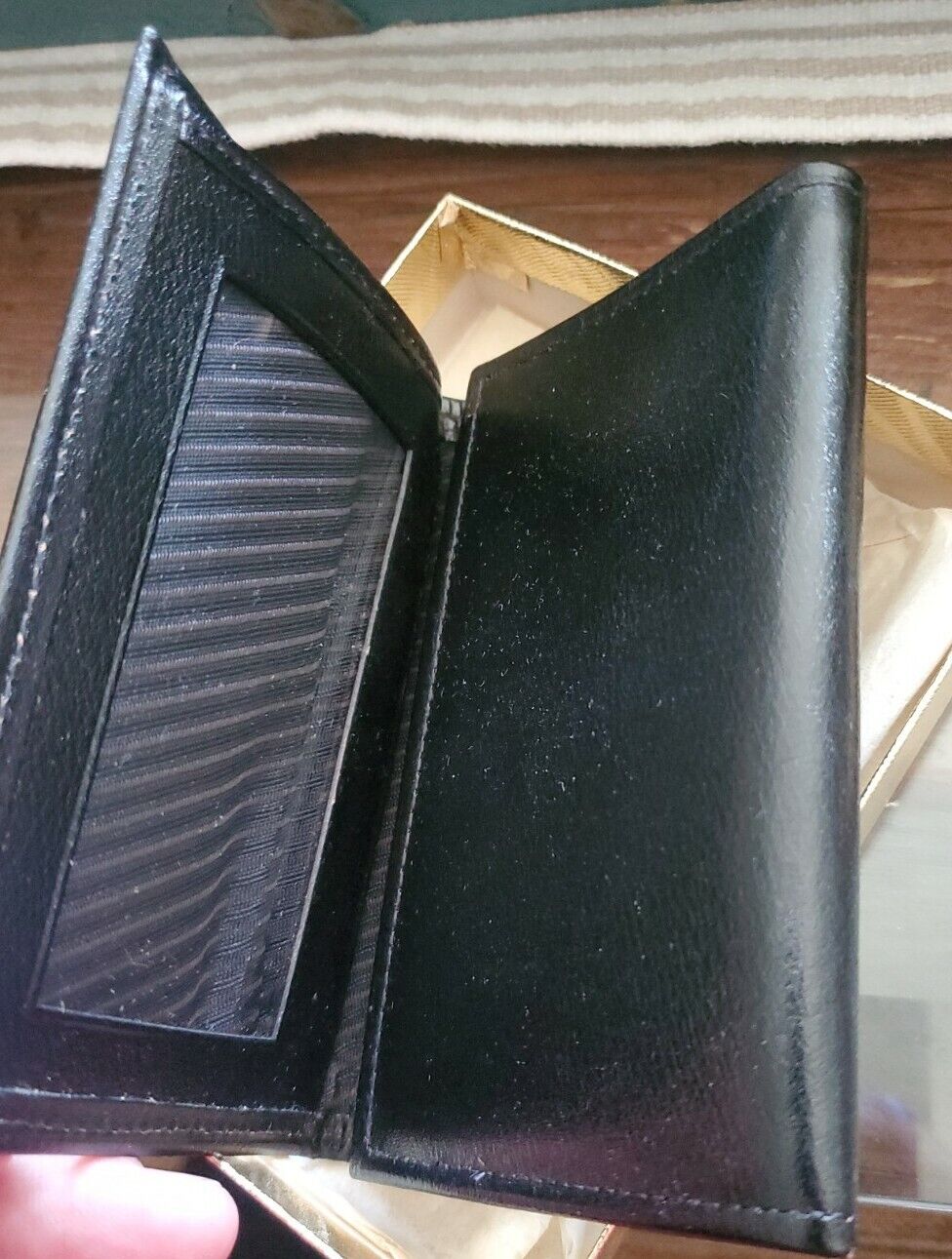 Swank Genuine Cowhide Leather Wallet