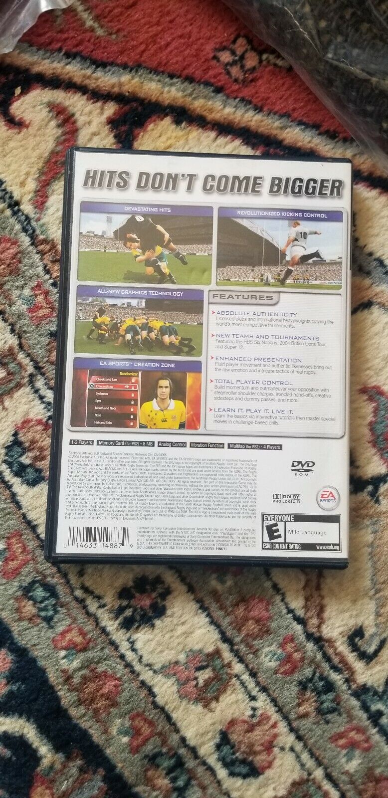 Rugby 2005 (Sony PlayStation 2, 2005)