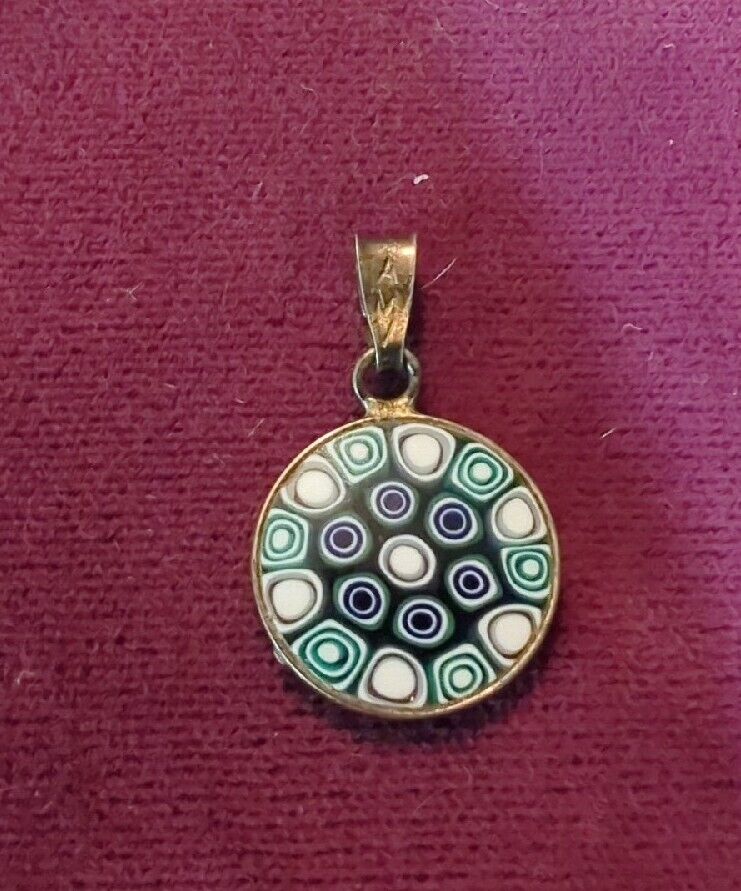 Mosaic Eye Sterling 925 Pendant Pendant