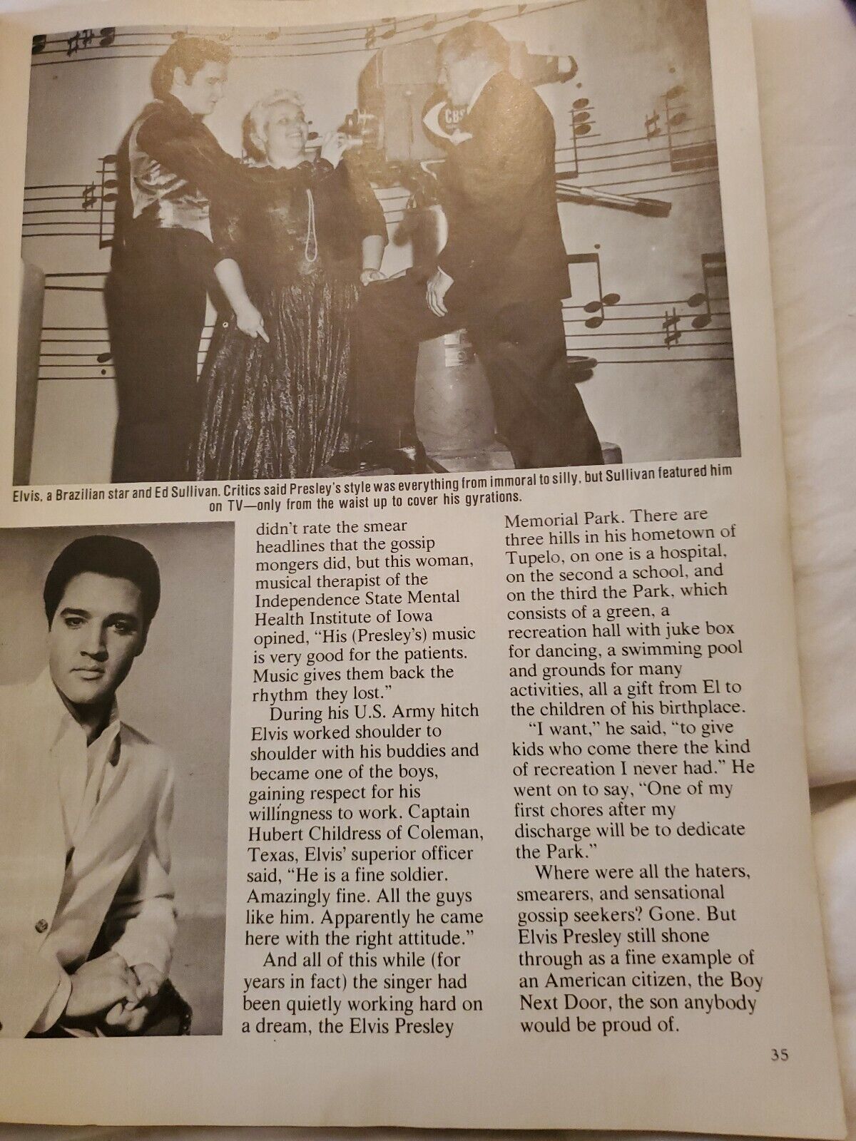 Cousins Publications, A Tribute To The King ELVIS, Editor H Schreiner 1977