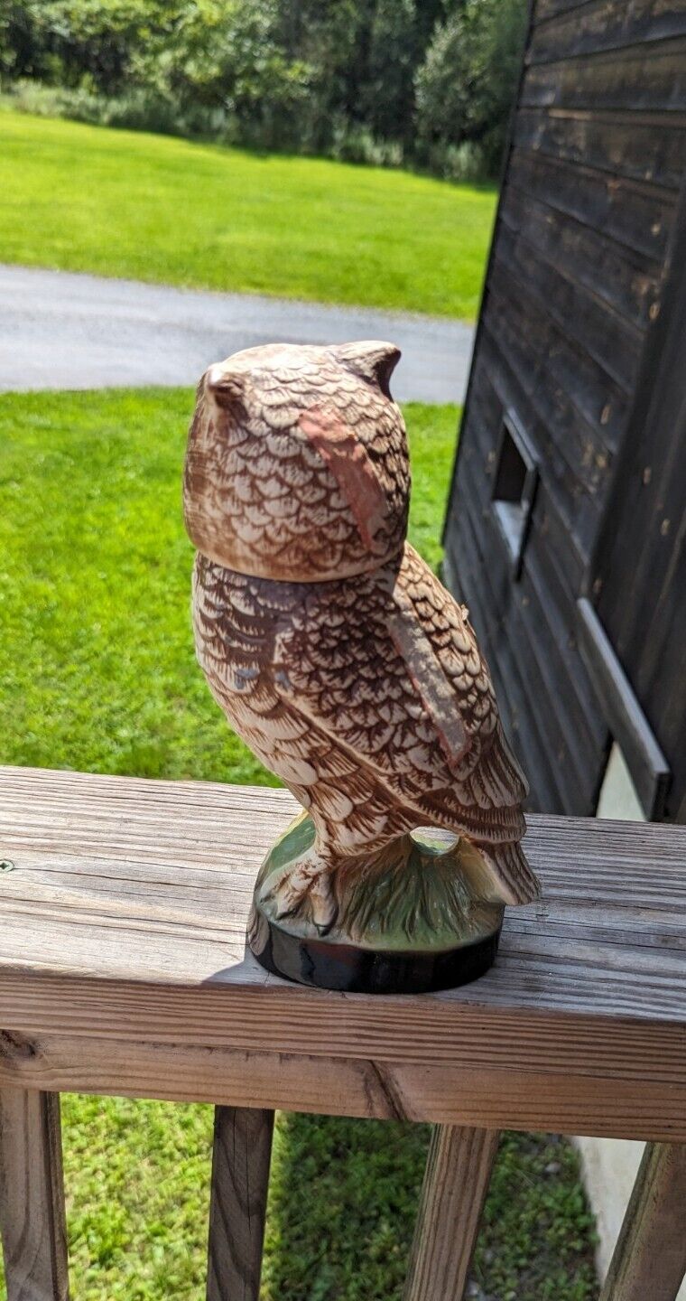 Creation of James B. Beam Owl Decanter - Jim Beam. Collectors Item.