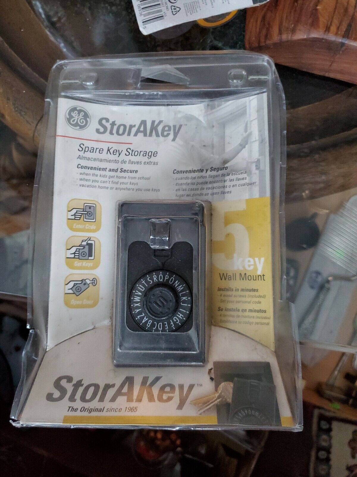 GE Storakey Spare Key Storage Outside Device