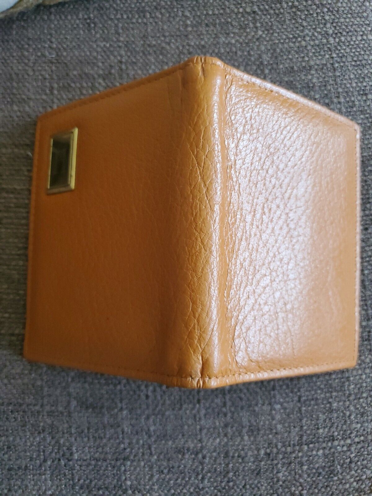 Vintage Ambassador Design Leather Wallet Made In Hong Kong