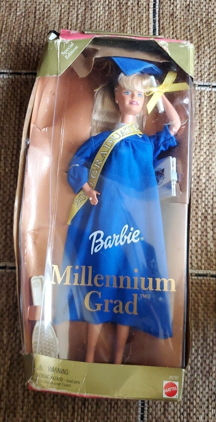 Barbie Millenium Grad New In Banged Up Box