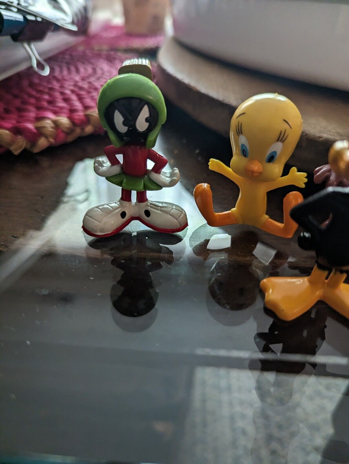 WB FIGURES BUGS BUNNY,DAFFY DUCK,MARVIN MARTIAN,TWEETY BIRD, TASMANIAN DEVIL 2.5