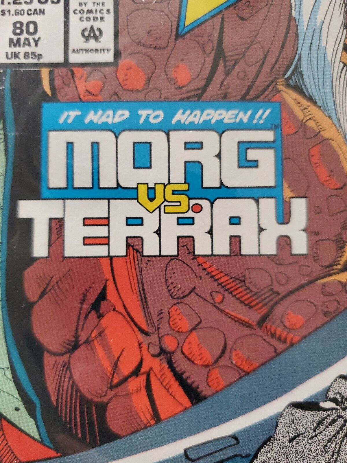 Marvel Comics The Silver Surfer Morg Vs Terrax No 80 , 1993