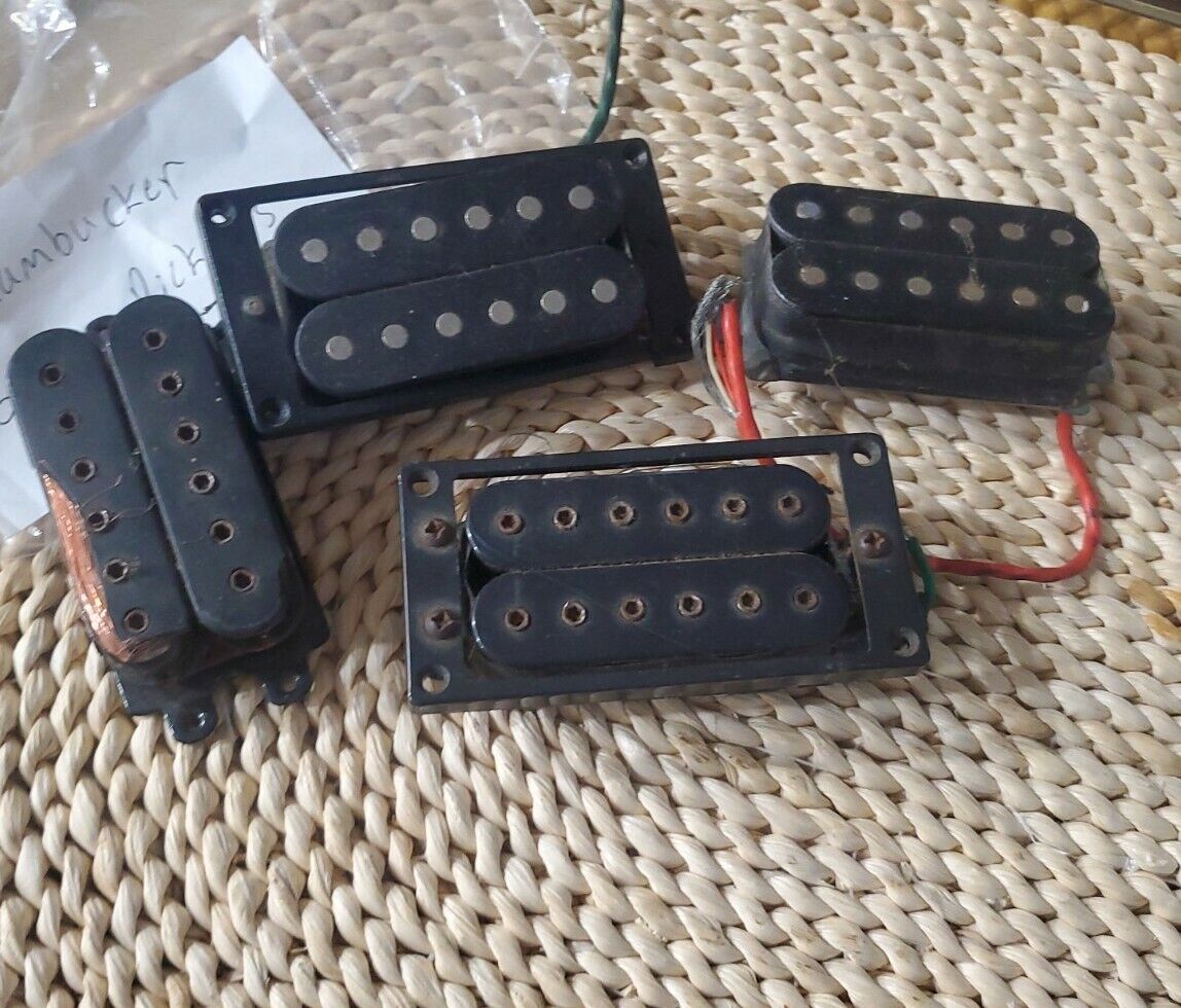 Set Of Four Humbucker Guitar Pickups