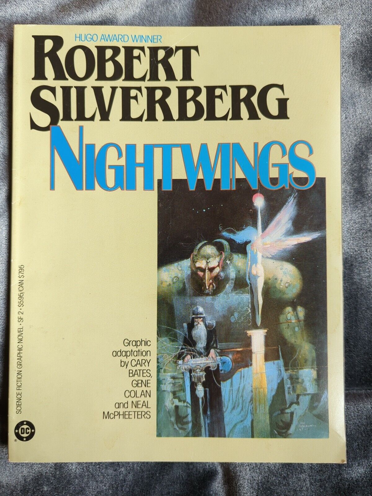 1985 Graphic adaptation NIGHTWINGS Robert Silverberg DC comics