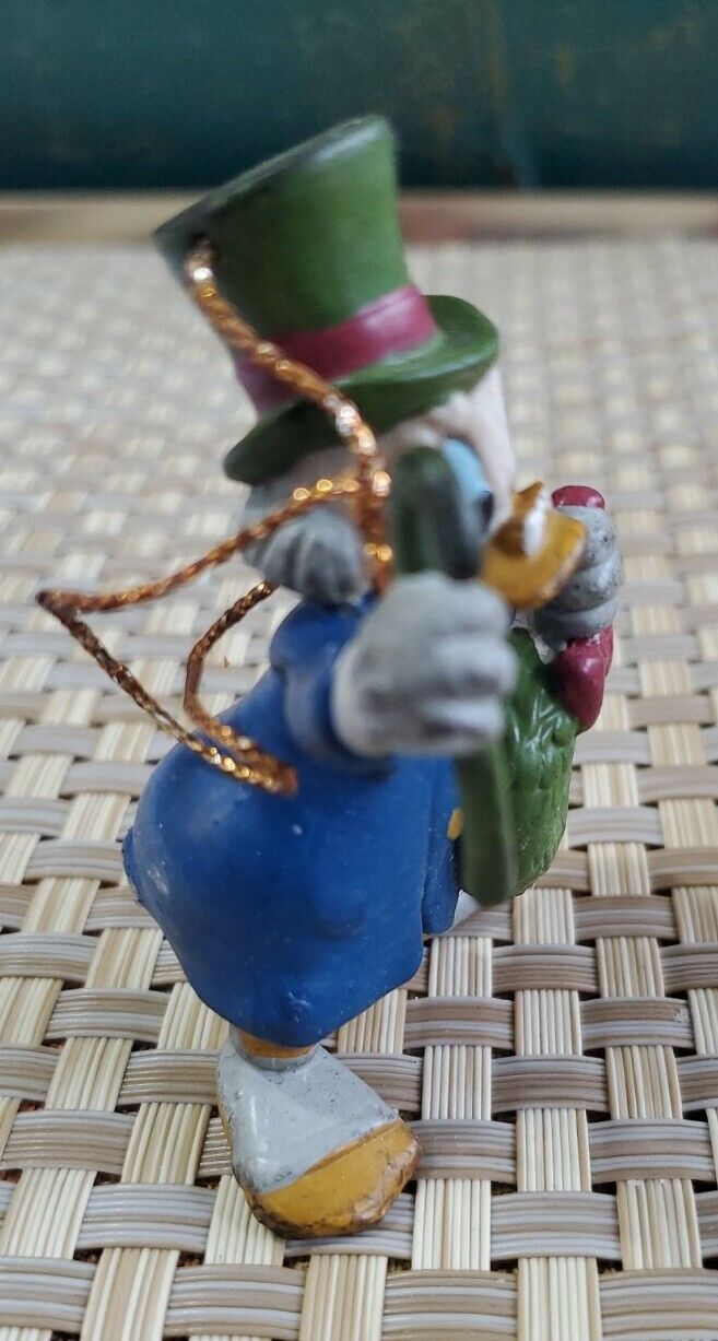 Avon 1992 Disney Mickey's Christmas Carol Ornaments Donald Duck