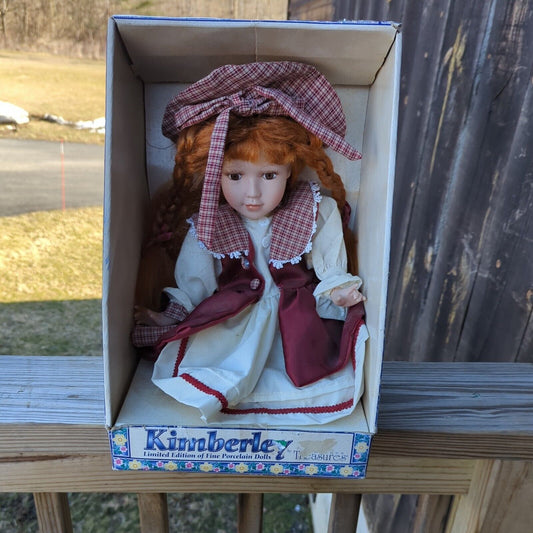 KIMBERLEY BY TIMELESS TREASURES - PORCELAIN DOLL - 2002