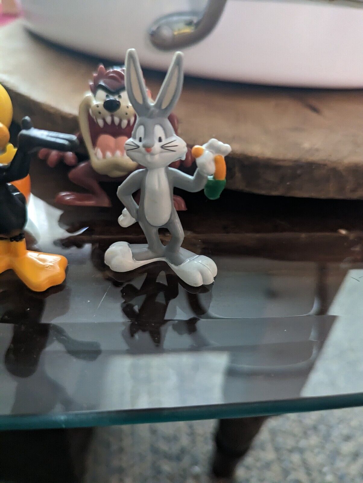 WB FIGURES BUGS BUNNY,DAFFY DUCK,MARVIN MARTIAN,TWEETY BIRD, TASMANIAN DEVIL 2.5